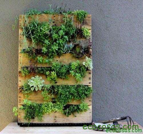 pallet_garden_intro Jardín vertical reciclando un palet 1