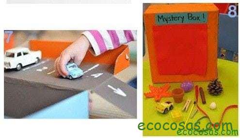 25 formas de reciclar cajas de cartón para que tus hijos se diviertan 4