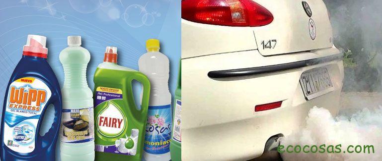 Los productos de limpieza contaminan tanto como los coches 1